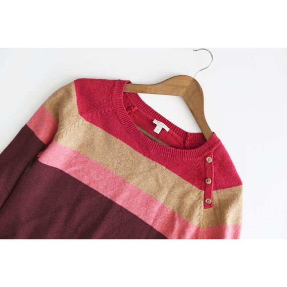 Talbots Sweaters - Talbots Color Block Sweater! Size Medium!